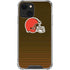 NFL Cleveland Browns Breakaway iPhone 14 Plus Clear Case