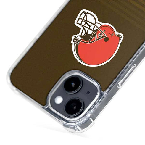 NFL Cleveland Browns Breakaway iPhone 15 Plus MagSafe Case