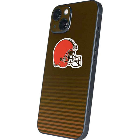NFL Cleveland Browns Breakaway iPhone 15 Plus Skin