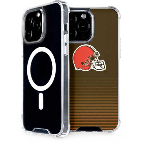 NFL Cleveland Browns Breakaway iPhone 15 Pro Max MagSafe Case
