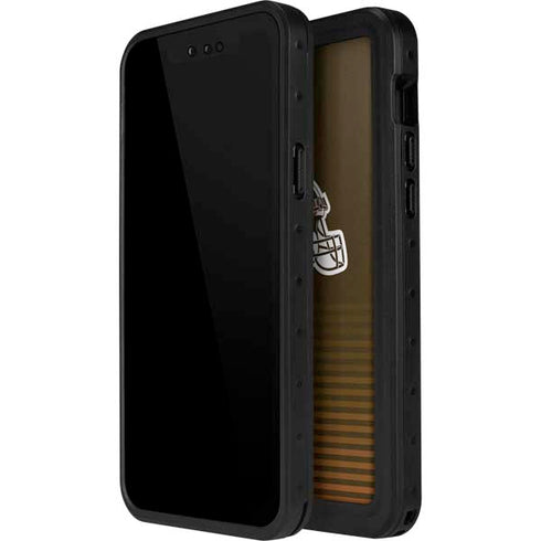 NFL Cleveland Browns Breakaway iPhone 14 Pro Max Waterproof Case