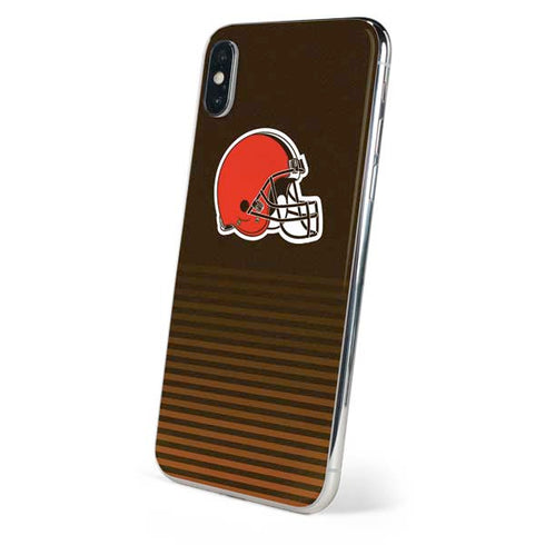 NFL Cleveland Browns Breakaway iPhone X Skin