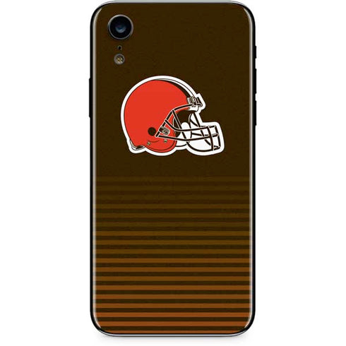 NFL Cleveland Browns Breakaway iPhone XR Skin