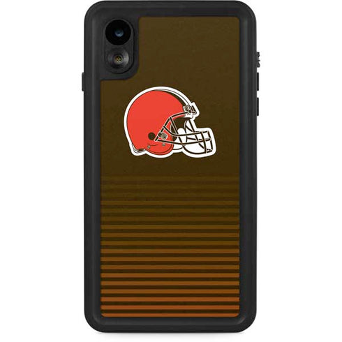 NFL Cleveland Browns Breakaway iPhone XR Waterproof Case