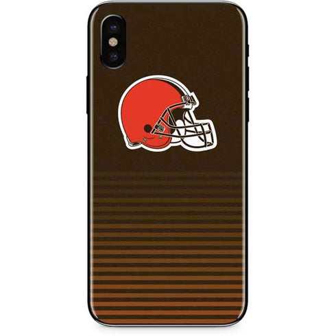 NFL Cleveland Browns Breakaway iPhone XS Skin