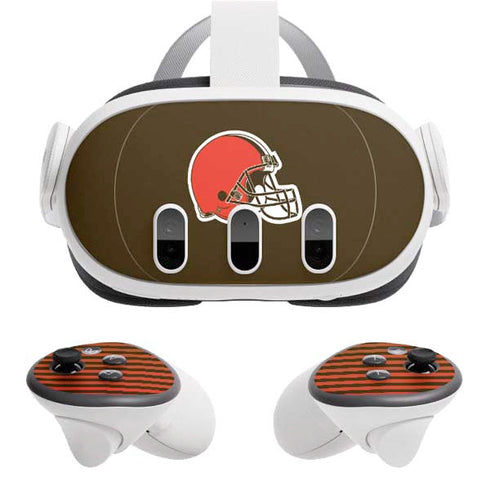NFL Cleveland Browns Breakaway Meta Quest 3 Skin