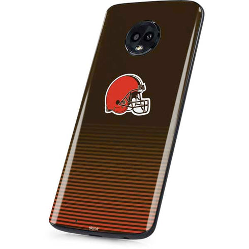 NFL Cleveland Browns Breakaway Moto G6 Skin