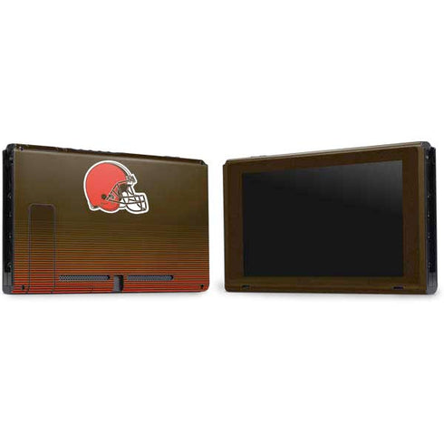 NFL Cleveland Browns Breakaway Nintendo Switch Bundle Skin