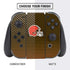 NFL Cleveland Browns Breakaway Nintendo Switch Bundle Skin