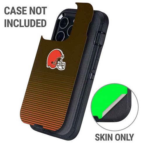 NFL Cleveland Browns Breakaway Otterbox Defender iPhone Skin