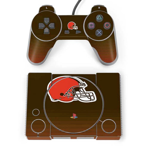 NFL Cleveland Browns Breakaway PlayStation Classic Bundle Skin