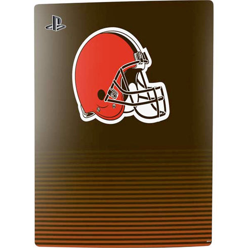 NFL Cleveland Browns Breakaway PS5 Console Skin