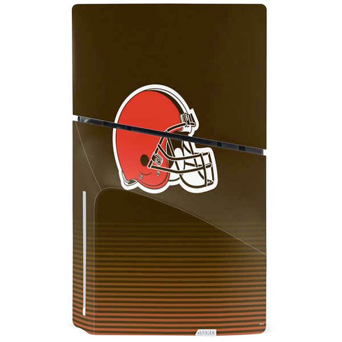 NFL Cleveland Browns Breakaway PS5 Slim Disk Console Skin