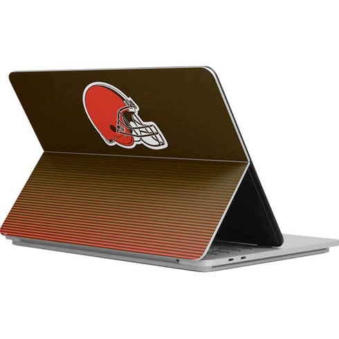 NFL Cleveland Browns Breakaway Surface Laptop Studio Skin