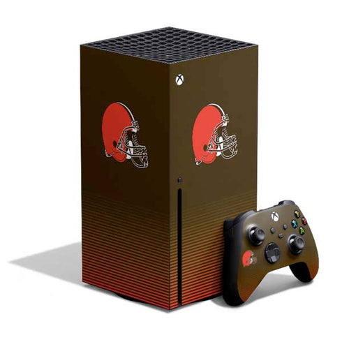 NFL Cleveland Browns Breakaway Xbox Series X Bundle Skin