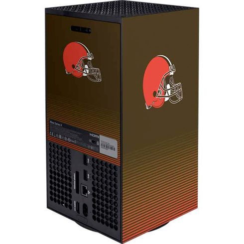 NFL Cleveland Browns Breakaway Xbox Series X Bundle Skin