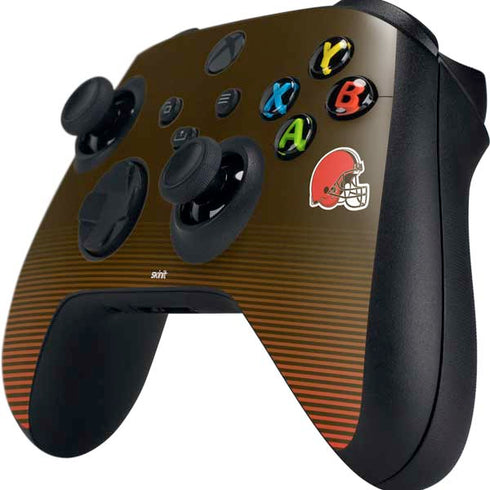 NFL Cleveland Browns Breakaway Xbox Series X Controller Skin