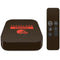 NFL Cleveland Browns Brown Performance Series Apple TV Skin