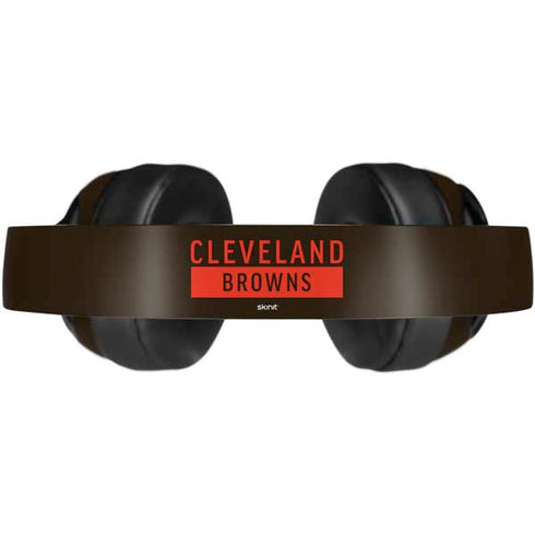 NFL Cleveland Browns Brown Performance Series Beats Solo Pro Skin