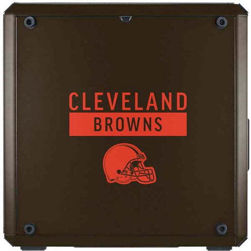 NFL Cleveland Browns Brown Performance Series Cooler Master MasterBox Q300L Mini Tower Skin