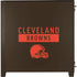 NFL Cleveland Browns Brown Performance Series Corsair 4000D Tempered Glass Mid-Tower ATX Case Skin