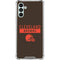 NFL Cleveland Browns Brown Performance Series Galaxy A13 5G Clear Case