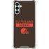 NFL Cleveland Browns Brown Performance Series Galaxy A13 5G Clear Case