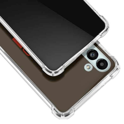 NFL Cleveland Browns Brown Performance Series Galaxy A13 5G Clear Case