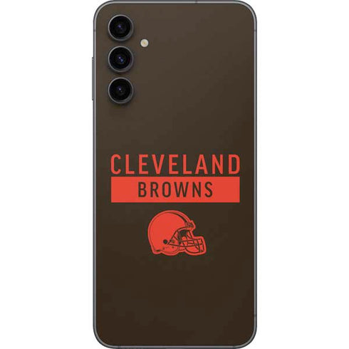 NFL Cleveland Browns Brown Performance Series Galaxy A14 5G Skin