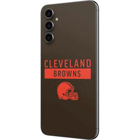 NFL Cleveland Browns Brown Performance Series Galaxy A14 5G Skin