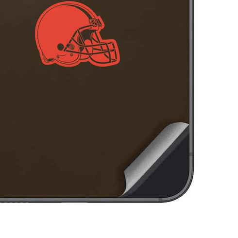 NFL Cleveland Browns Brown Performance Series Galaxy A14 5G Skin