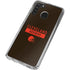 NFL Cleveland Browns Brown Performance Series Galaxy A21 Clear Case