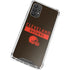 NFL Cleveland Browns Brown Performance Series Galaxy A32 5G Clear Case