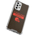 NFL Cleveland Browns Brown Performance Series Galaxy A53 5G Clear Case