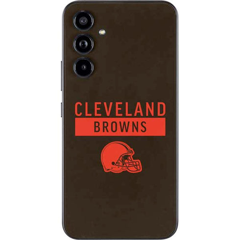 NFL Cleveland Browns Brown Performance Series Galaxy A54 5G Skin