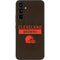 NFL Cleveland Browns Brown Performance Series Galaxy A54 5G Skin