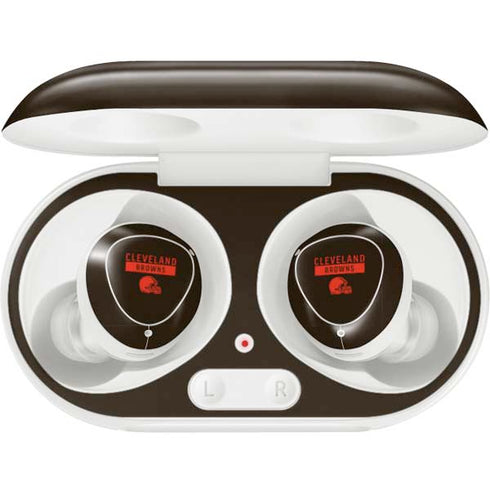 NFL Cleveland Browns Brown Performance Series Galaxy Buds Plus Skin