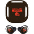 NFL Cleveland Browns Brown Performance Series Galaxy Buds Pro Skin