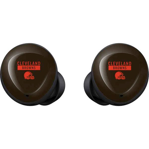 NFL Cleveland Browns Brown Performance Series Galaxy Buds Skin
