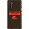 NFL Cleveland Browns Brown Performance Series Galaxy Note 10 Pro Case