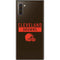 NFL Cleveland Browns Brown Performance Series Galaxy Note 10 Skin