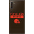 NFL Cleveland Browns Brown Performance Series Galaxy Note 10 Skin