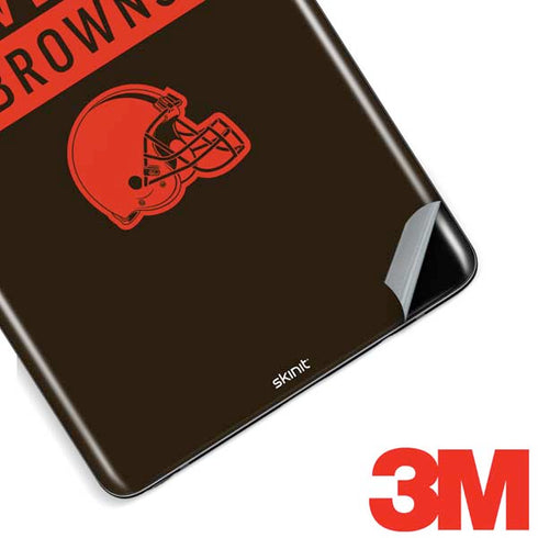 NFL Cleveland Browns Brown Performance Series Galaxy Note 8 Skin