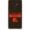 NFL Cleveland Browns Brown Performance Series Galaxy Note 9 Skin