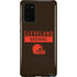 NFL Cleveland Browns Brown Performance Series Galaxy Note20 5G Pro Case