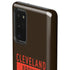NFL Cleveland Browns Brown Performance Series Galaxy Note20 5G Pro Case