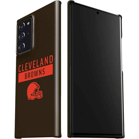 NFL Cleveland Browns Brown Performance Series Galaxy Note20 Ultra 5G Lite Case