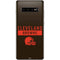 NFL Cleveland Browns Brown Performance Series Galaxy S10 Plus Skin