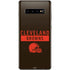 NFL Cleveland Browns Brown Performance Series Galaxy S10 Plus Skin