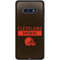 NFL Cleveland Browns Brown Performance Series Galaxy S10e Skin